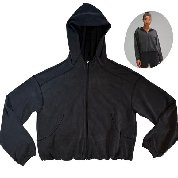 lululemon athletica Jackets & Blazers - LULULEMON Softstreme Full-Zip Hoodie Sz 6 NWT